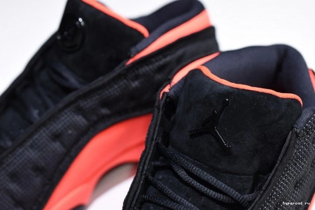 Infrared Air Clot x 13 Low Jordan Black AT3102-006 0916